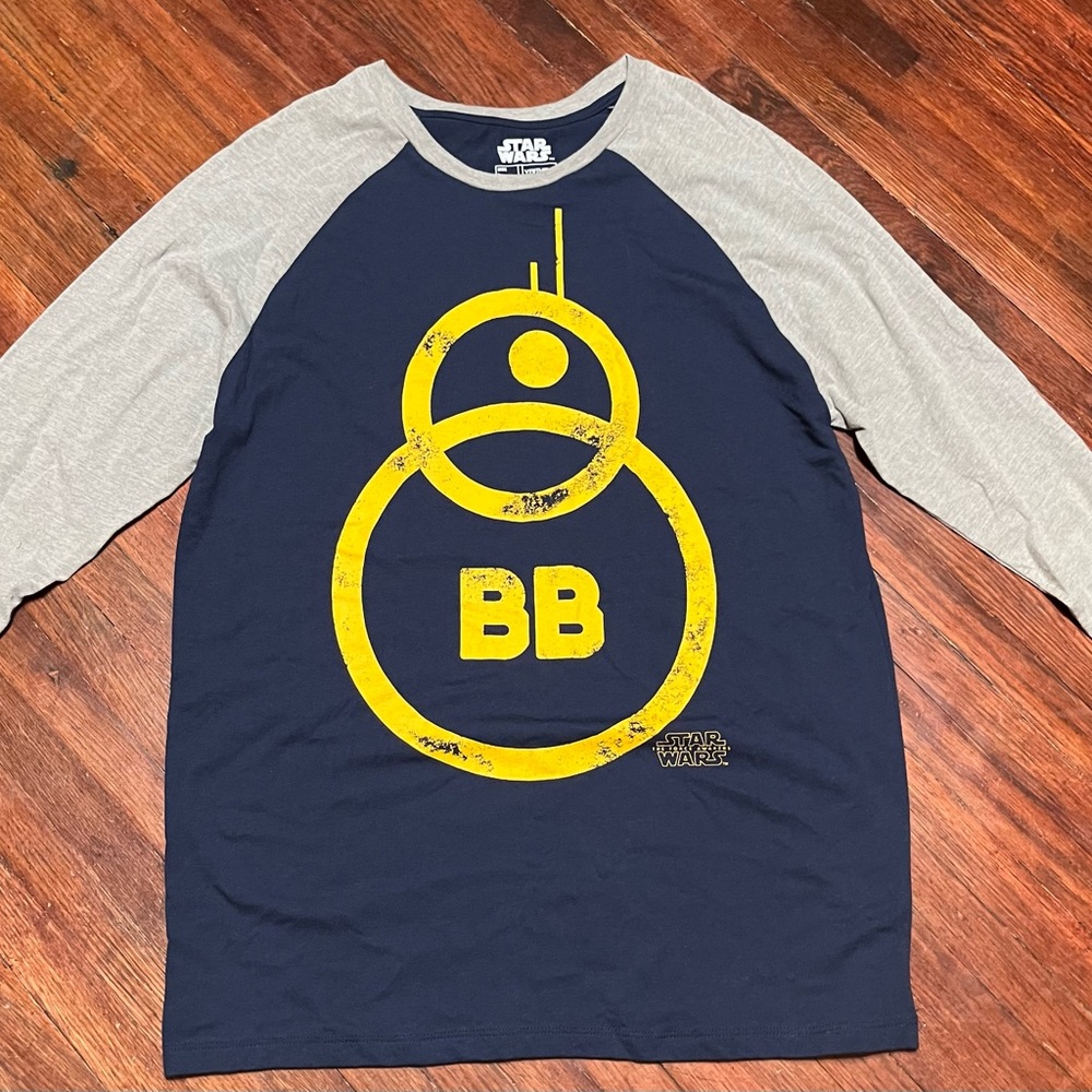 Star Wars long sleeve BB-8 tshirt, Lg